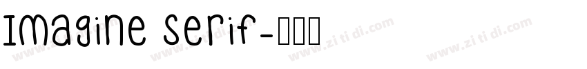 Imagine Serif字体转换